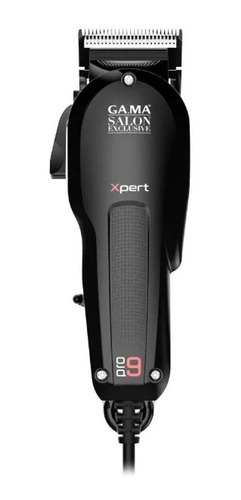 Cortadora De Pelo Profesional Gama Italy Pro 9 Negra 220v