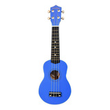 Ukulele Soprano Copacabana Cpuk042 Azul Marino Con Funda