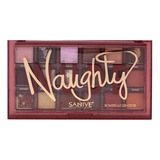 Paleta De Sombras Naughty Nude 18 Colores Saniye Color De La Sombra Nude Mate Y Shimmer