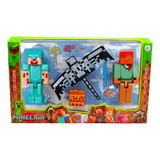 Muñecos Minecraft Juego Colección Dragon Devastador Fantasma