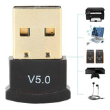 Adaptador Bluetooth Conector Pc Dongle Usb Fone Ouvido 5.0
