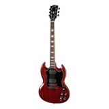 Guitarra Eléctrica Gibson Modern Collection Sg Standard De Caoba Heritage Cherry Laca De Nitrocelulosa Con Diapasón De Palo De Rosa