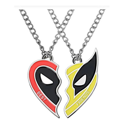 Collares Deadpool Wolverine Hombre Mujer Mejores Amigos | Meses sin interés