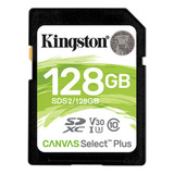 Pack X3 Memorias Sd 128 Gb Full Hd 4k Kingston Para Camaras