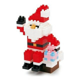 Papá Noel Navidad - Microbloques Nanoblock 