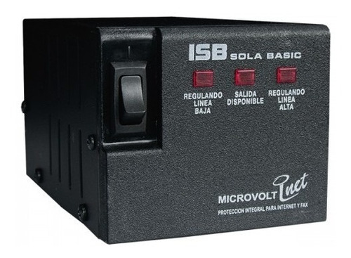 Regulador Voltaje 1200 Watts Sola Basic Isb Microvolt 1200va