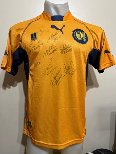 Camiseta Rosario Central Puma 2002 2003 Autografiada S - M