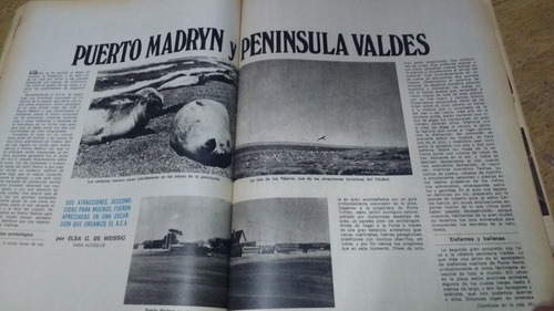 Revista Autoclub Aca N° 50 Puerto Madryn Año  1970 