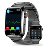 Smart Watch Hombres Ecg Azúcar En Sangre Llamada Bluetooth