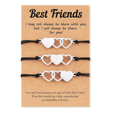 Pulseras De Amistad Para Mejores Amigos, 3 Unidades