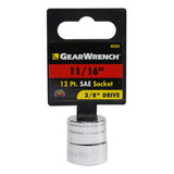 Dado 3/8 De 12pts  De 11/16pLG Gearwrench 80503