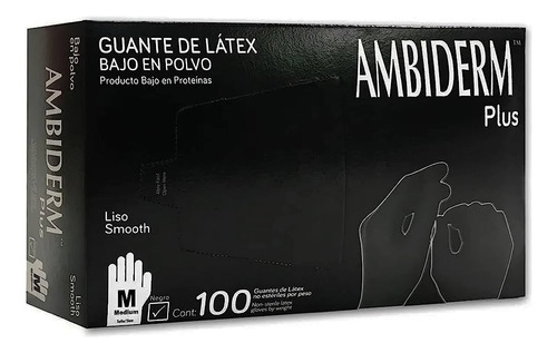 Guantes Negros 100 Pzas 