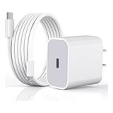 Cargador Carga Rápida 45w + Cable Para iPhone 11 12 13 14 15