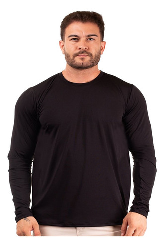 Camiseta Proteção Solar Uv Masculina Termica Xg Xl G1 G2 G3