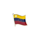 Pin Broche Prendedor Metálico Bandera Venezuela