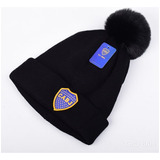 Gorro Lana Pompom Regalo Hincha Boca Juniors Original