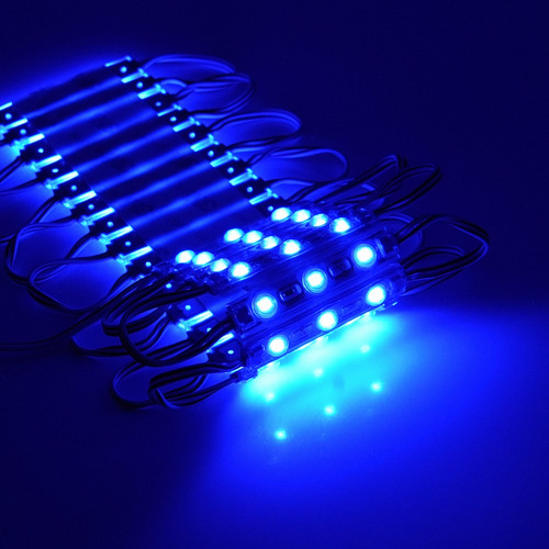 20 Modulos 3 Led Cob Plasma Encapsulado Reforzado Colores