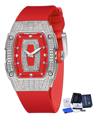 Reloj Pagani Design Para Mujer, Reloj De Cuarzo Y Diamantes,