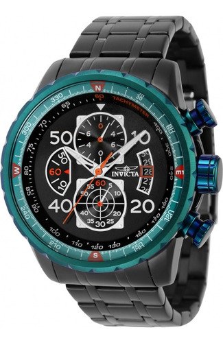 Relógio Invicta Aviator 40701 48mm, Preto Quartz