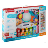 Fisher-price Baby Gimnasio Para Bebés Deluxe Piano Pataditas