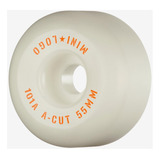 Ruedas De Skate Minilogo A-cut 2 55mm X 101 White 4pk