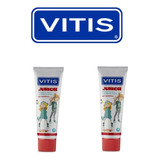 Pasta Dental Gel Vitis Junior Pack X2 Unidades