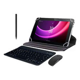 Case Teclado Abnt2 Mouse P/ Lenovo Tab P11 Tb-j616 Tb-j606