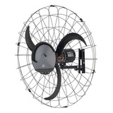 Climatizador 1mt Ventilador Granja Galpão Aviário Industrial Cor Preto 110v