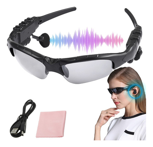 Lentes De Sol Bluetooth Manos Libres Audifonos Inalambricos