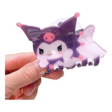 Pinza Para El Cabello Kuromi Hello Kitty Broche Kawaii 