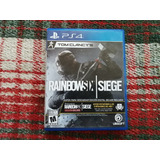 Juego Playstation Ps4 Rainbow Six Siege 