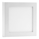 Panel Plafón Led 30x30cm 24w Cuadrado Led Aplicar Luz Calida