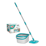 Mop Giratório Cubo Balde 9 L Microfibra Flash Limp Mop0600 