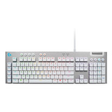 Teclado Gamer Mecánico Logitech G815 Rgb Blanco (inglés)