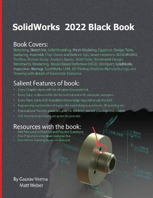 Libro Solidworks 2022 Black Book - Gaurav Verma