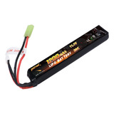 Nastima Paquete De Batería Lipo Airsoft De 11.1 V 1200 Mah 3