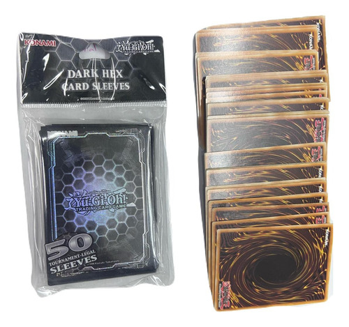 Micas Dark Hex + 100 Cartas Yugioh Original Envio Gratis