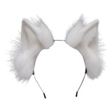 Diadema Con Orejas De Gato Hecha A Mano Para Fiesta De Cospl