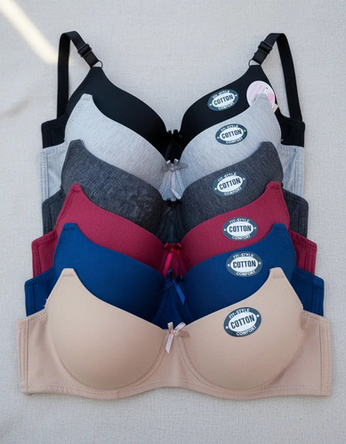 Brasier Sujetador Algodon Tres Ganchos Marca Americana Sofra | Envío gratis