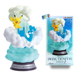 Pikachu & Altaria Pokemon Swing Vignette Figura