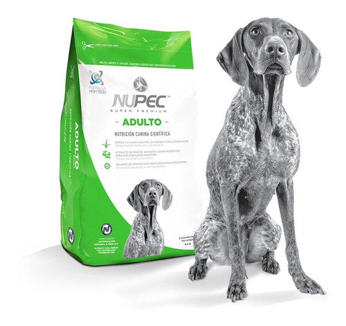 Nupec Adulto 20kg. Croqueta Alimento Perro By Nupec Calid