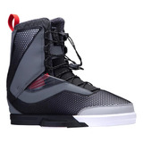 Capitol - Fijaciones Wakeboard Para Hombre, Color Negro/gris