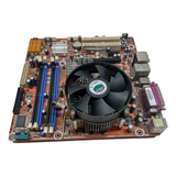 Placa Mae Itautec St4361 Ddr2 Lga775 - Com Fonte