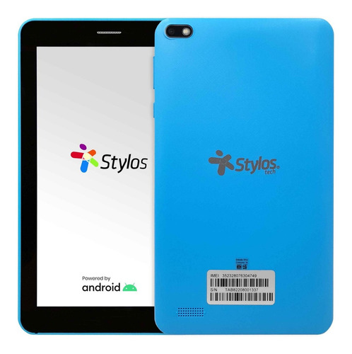 Tablet 7 Pulgadas Stylos Sim 3g Stta3g5a 32gb 2gb Ram Azul Color Azul