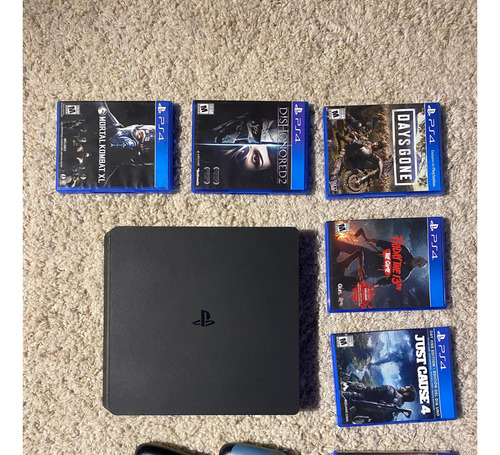 Sony Playstation 4 Slim 500gb Standard Color  Negro