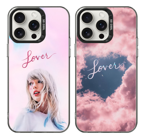 Funda Para iPhone Taylor Swift Lover Case 2pcs Lovimdb04