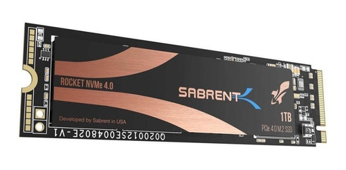 Ssd Sabrent Rocket 1tb M.2 Pci-e 4.0 Gen4 Nvme 5000mbs - Ps5