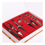 Set De 7 Accesorios De Anime De Naruto Kunai Shuriken Arma D