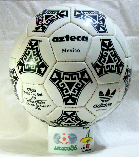 Pelota De Fútbol adidas Azteca 86 Nº 5 Color Blanco