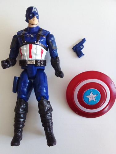 Muñeco Figura Capitan America Avengers Coleccion Articulado
